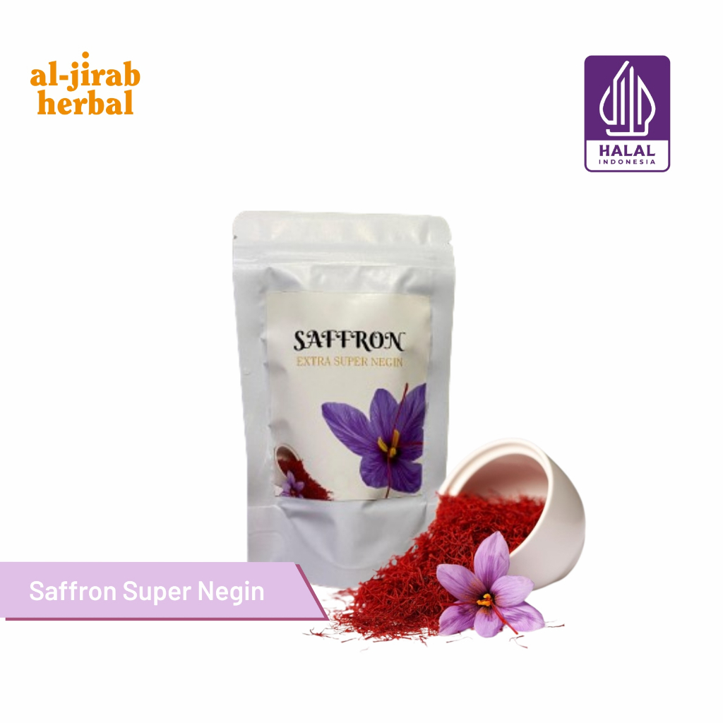 

Saffron Herat Safron Super Negin 2 Gr Premium Vitamin Suplemen Original Al Jirab