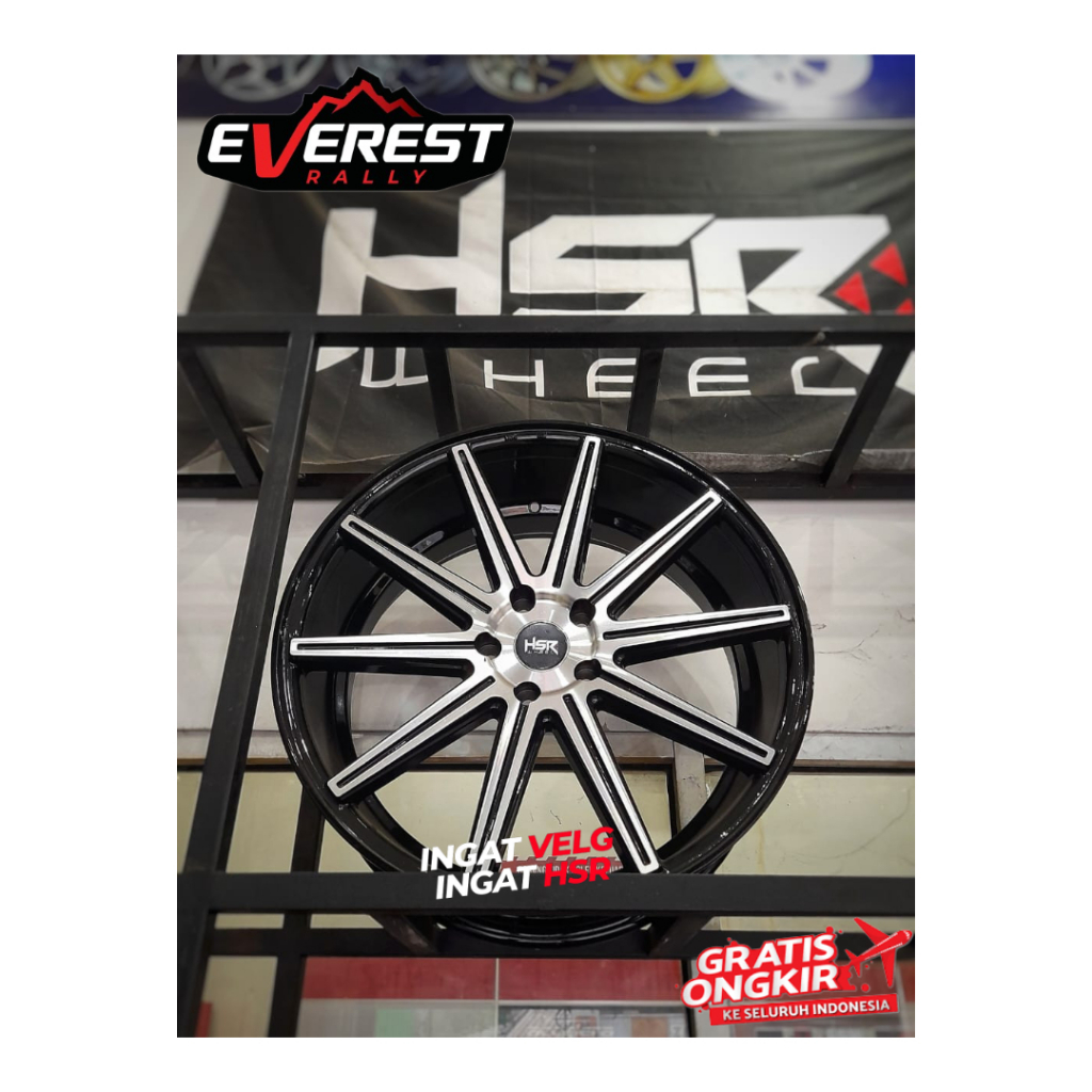 VELG RACING HSR INORU RING 20 LEBAR 85 UNTUK MOBIL INNOVA, CRV