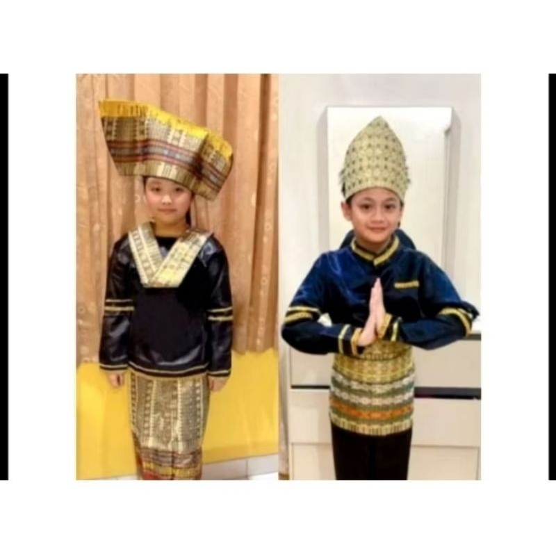 Baju adat batak anak / kostum adat modern
