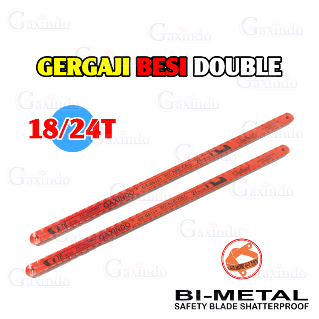 GERGAJI BESI FLEKSIBEL 18T G6151 GERGAJI BESI ALAT PEMOTONG BAHAN BANGUNAN