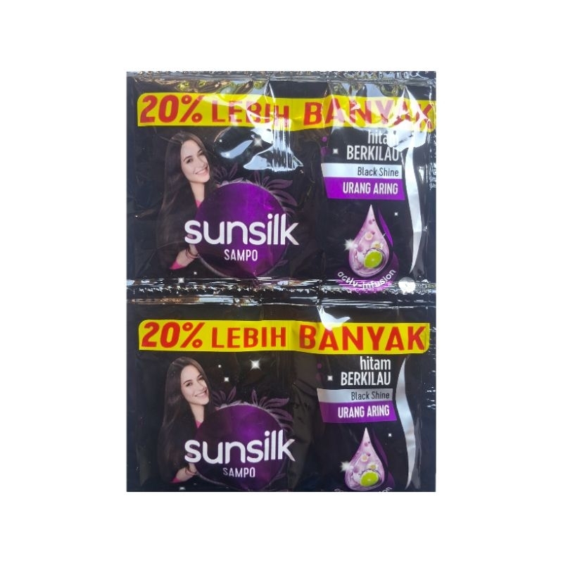 Sunsilk Hitam Berkilau Sachet Renteng Sunsilk Hitam Berkilau Sunsilk Renteng Sunsilk Sachet