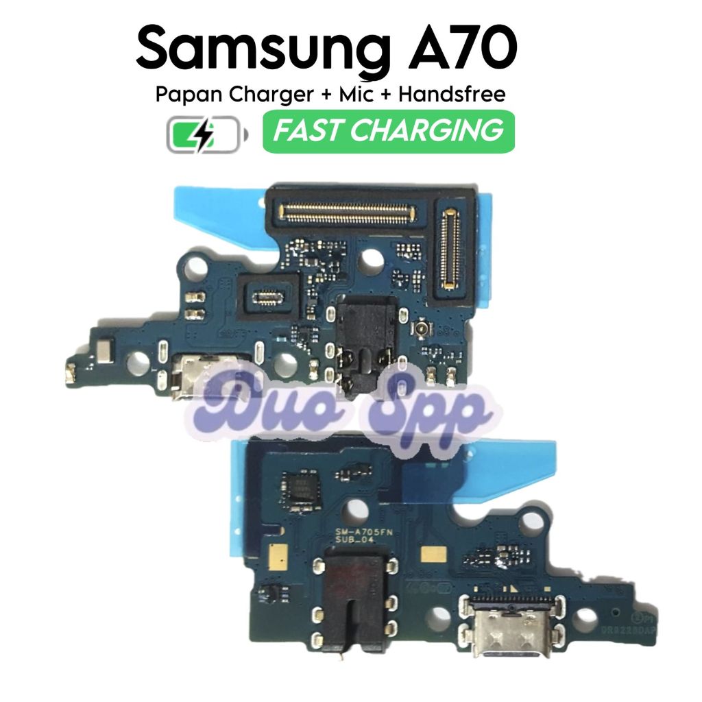 Papan Konektor PCB Charger Mic + Handsfree Samsung Galaxy A70 / SM-A705F / SM-A705FN / SM-A705GM / S
