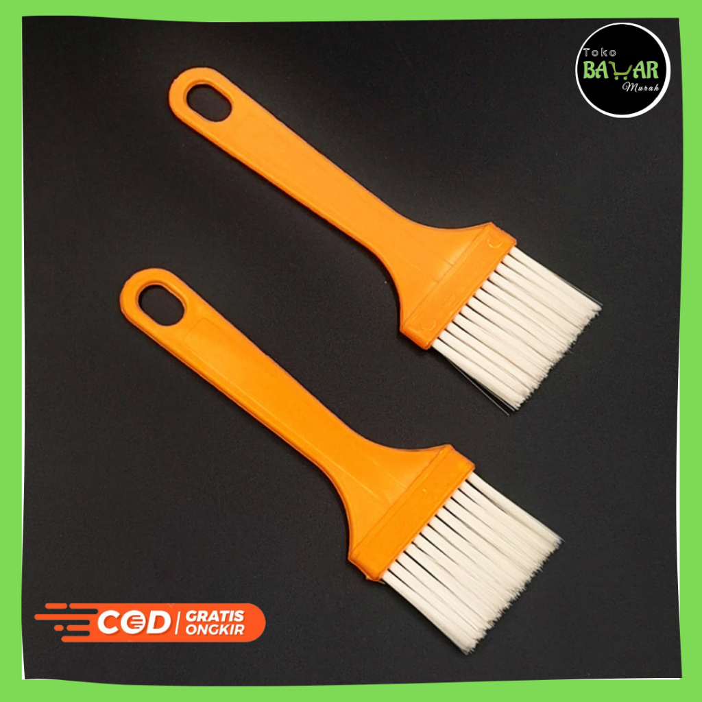 Kuas Kue Roti Makanan / Kuas Oles Mentega Butter Bahan Plastik / Kuas Makanan Serbaguna