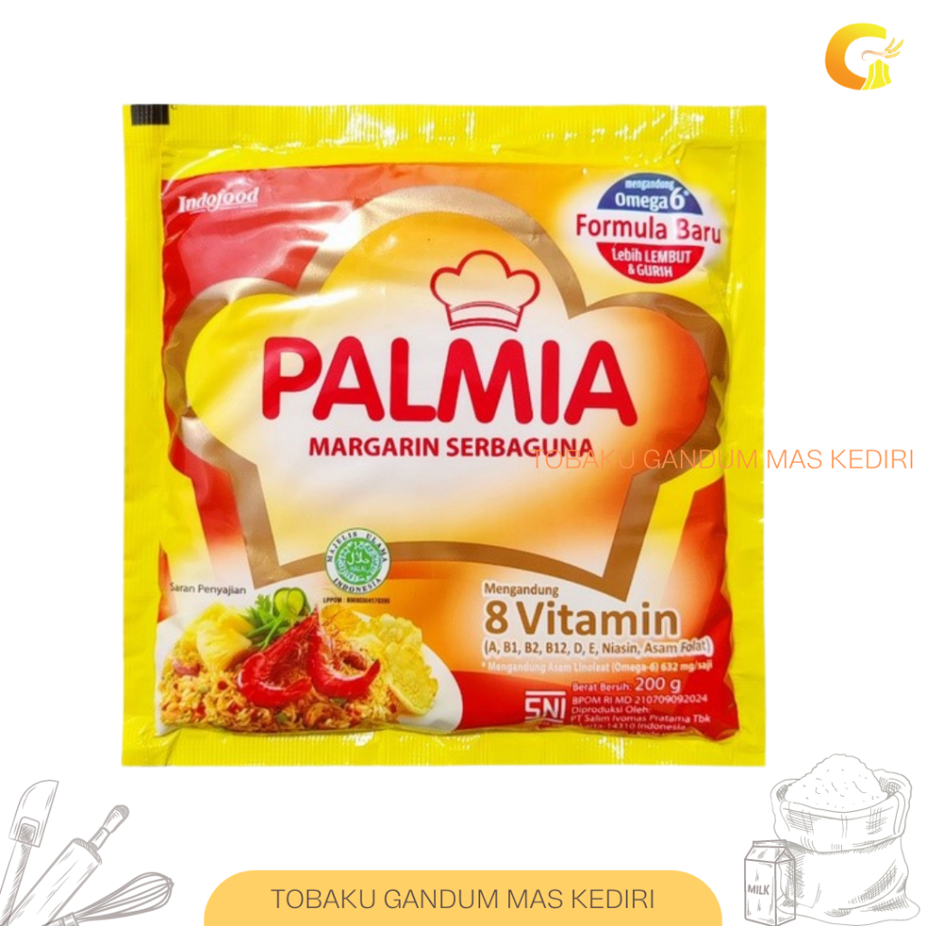 

Palmia Margarin Serbaguna 200 Gr