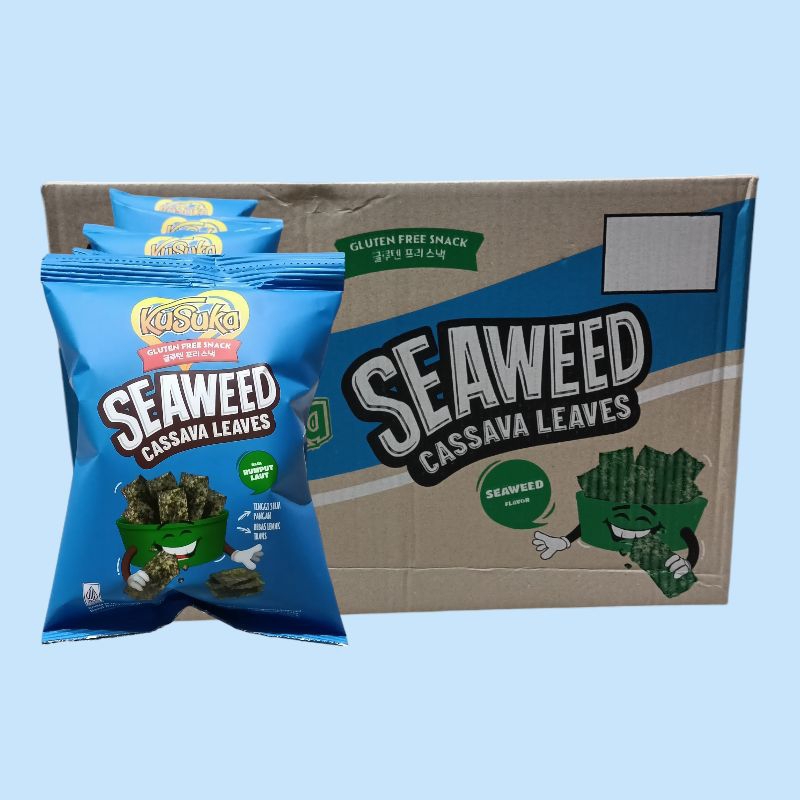 

KUSUKA Keripik Singkong Seaweed Snack 14gr (60 pcs/karton)