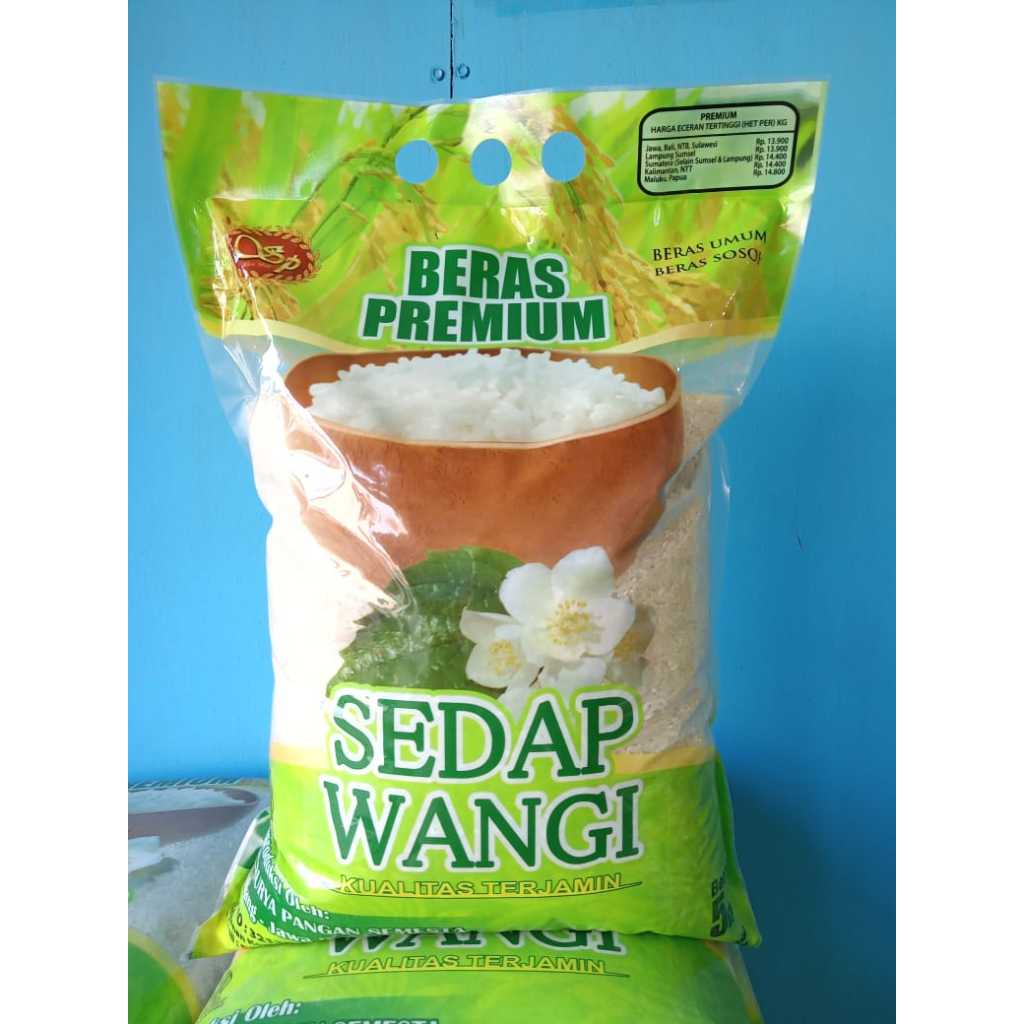 

BERAS MURAH PREMIUM SEDAP WANGI 5KG