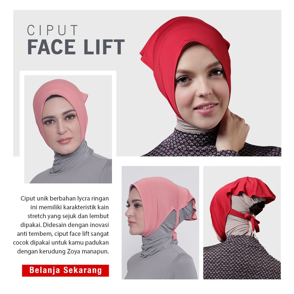 CIPUT FACE LIFT ANTI PUSING DAN PENGANG / CIPUT ZOYA / INSTAN DALAMAN ZOYA