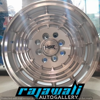 VELG MOBIL RACING R14 HSR RTR MONOBLOCK VELG BUAT MOBIL XENIA CALYA SIGRA AGYA DLL RING 14 HSR