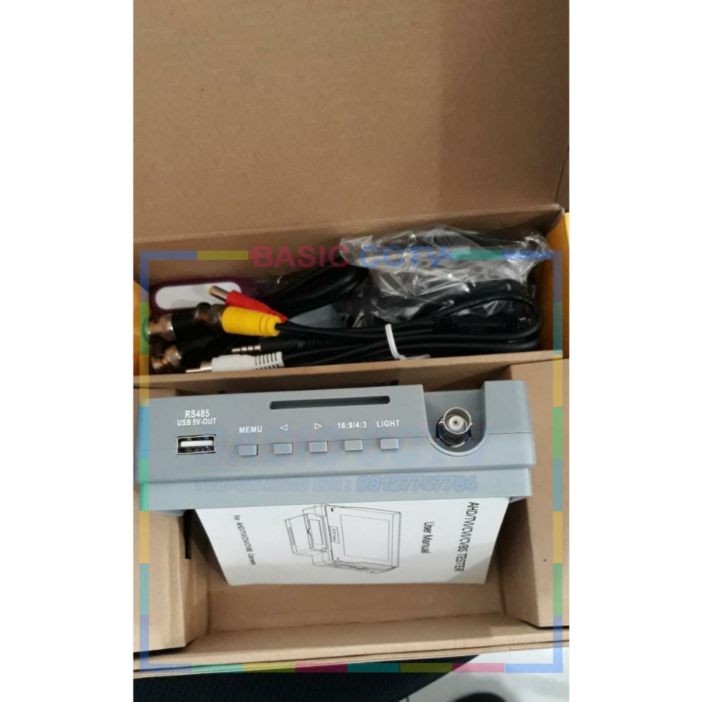 CCTV Tester 8mp Analog AN-400ADH