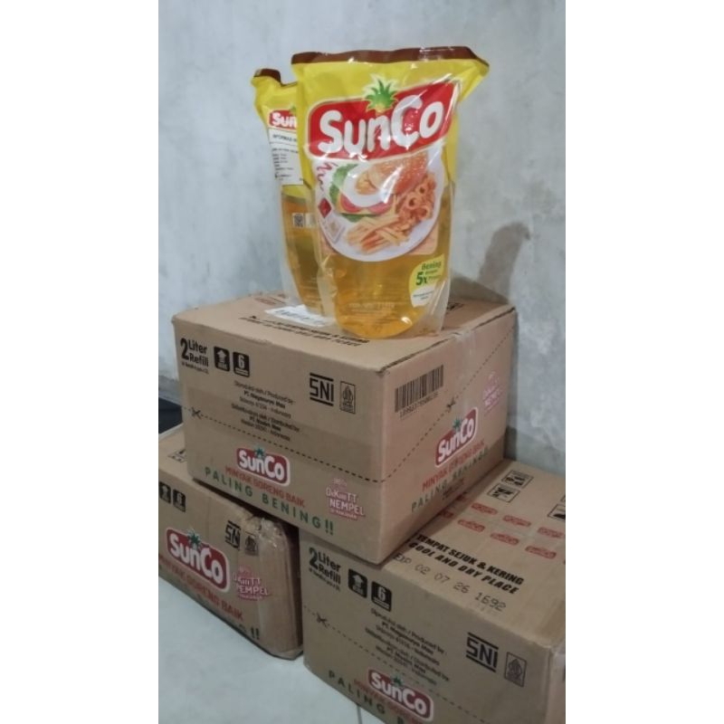 

Minyak goreng Sunco 2 liter