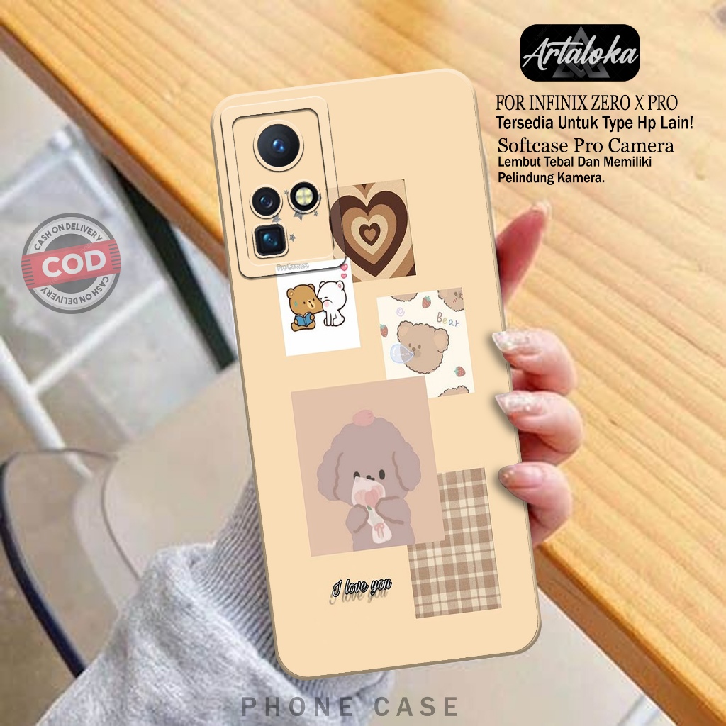 Case Hp Infinix Zero X/Zero X Pro Fashion Case Kartun Softcase Infinix Zero X/Zero X Pro Silikon TPU