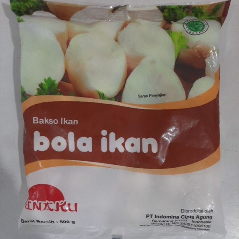 

Minaku Bola Ikan 500 GR