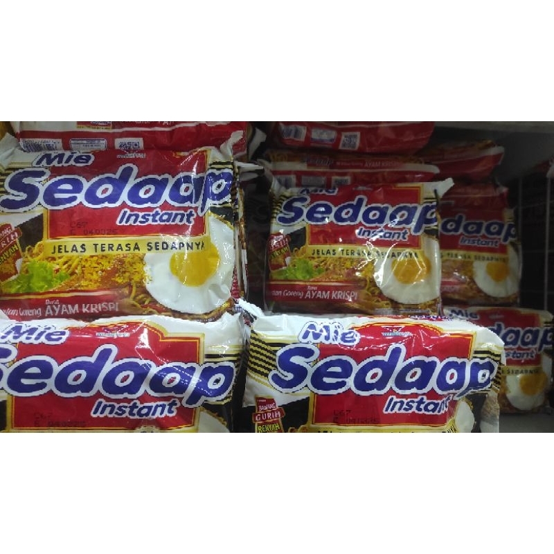 MIE INSTAN SEDAP GORENG AYAM KRISPI