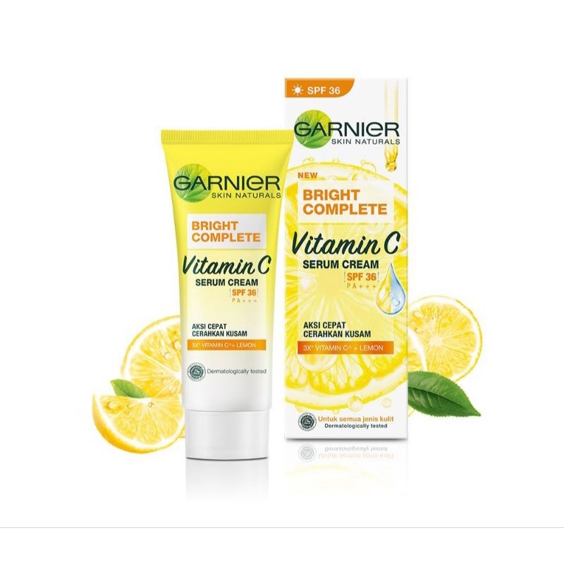 Garnier Bright Complete Vitamin C + Lemon Serum Cream UV 20ml