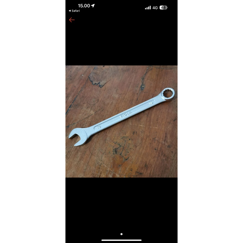 Kunci ring pas 10mm / alat pasang rak / kunci pasang baut rak 10mm