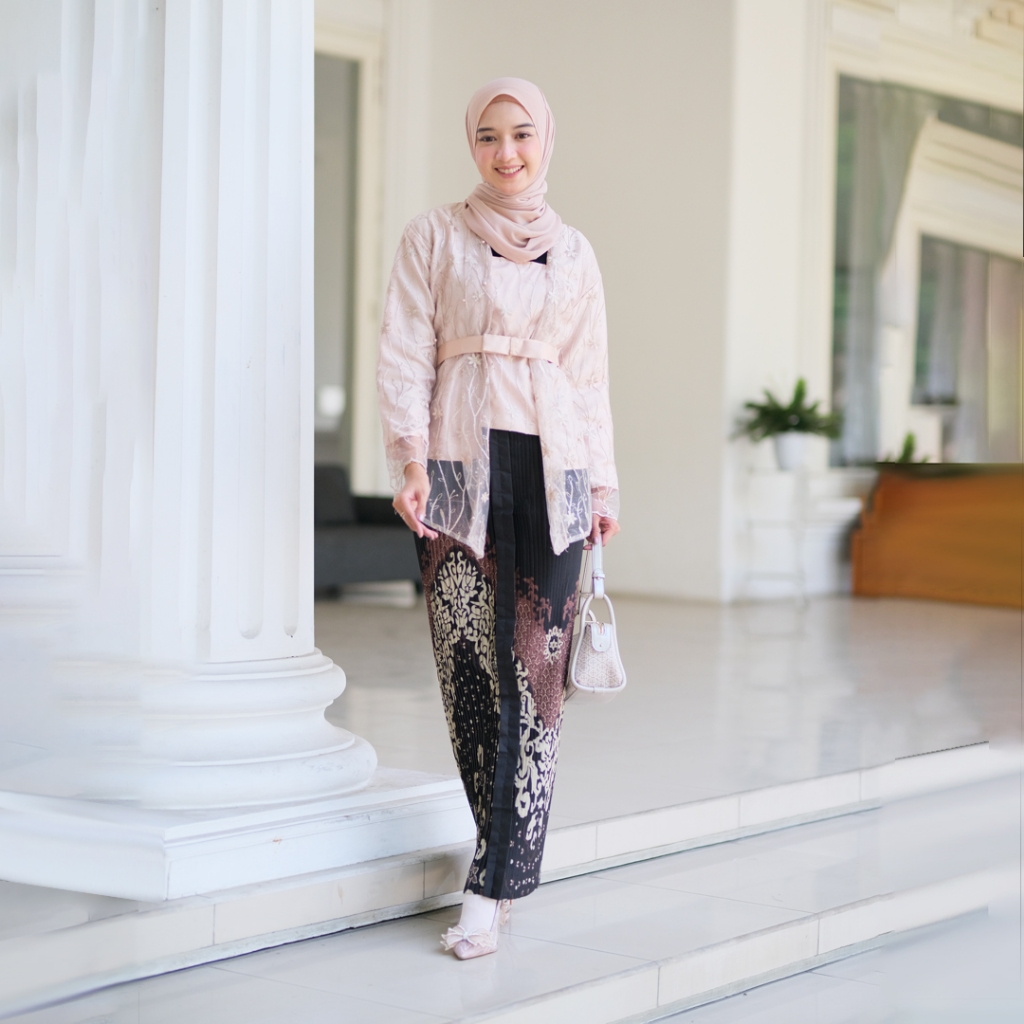 Batik Couple Termurah - Atasan Kebaya Nadha Model Kutu Baru Kebaya Wisuda Lamaran Kondangan Modern