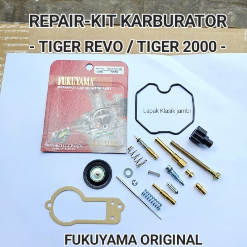 Repair Kit Repairkit Karburator Karbu Motor Honda Tiger Revo Tiger 2000 Original FUKUYAMA