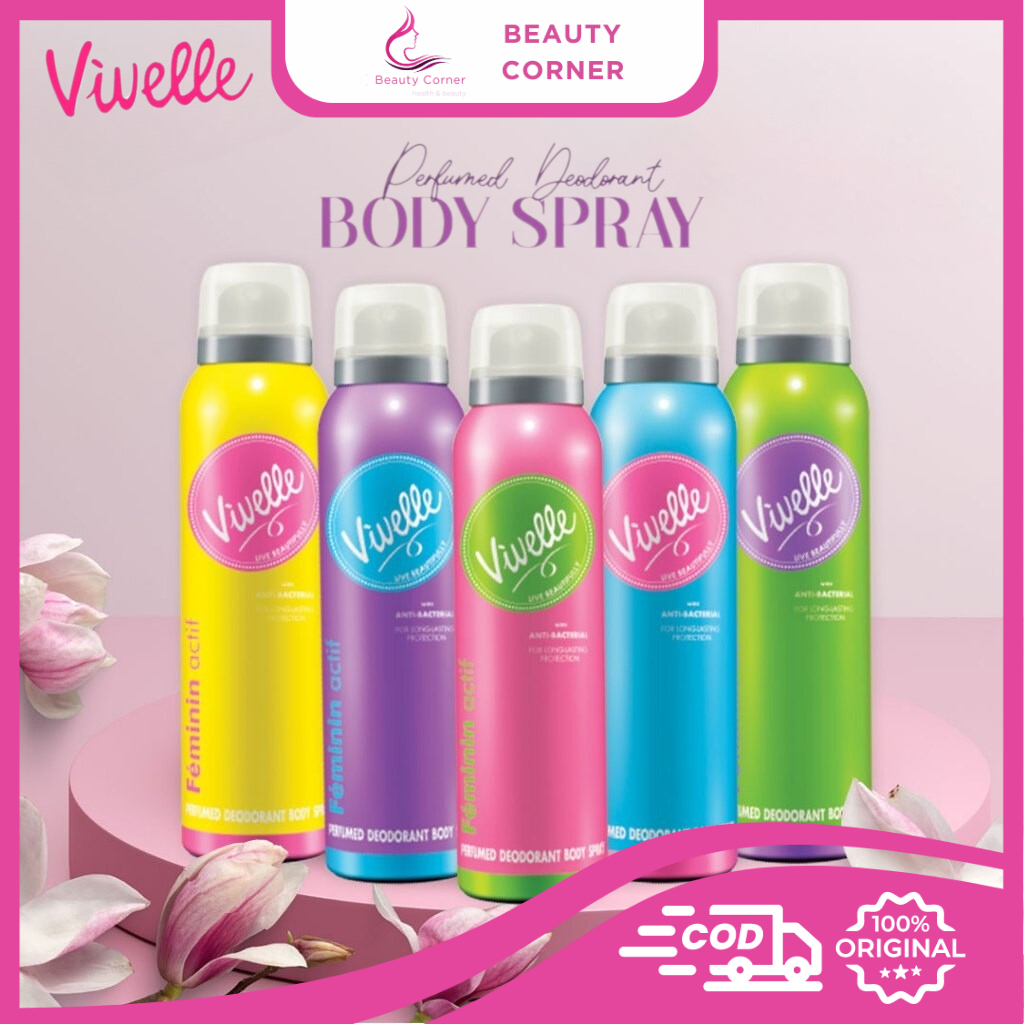 Vivelle Perfume Deodorant Body Spray - 150ml