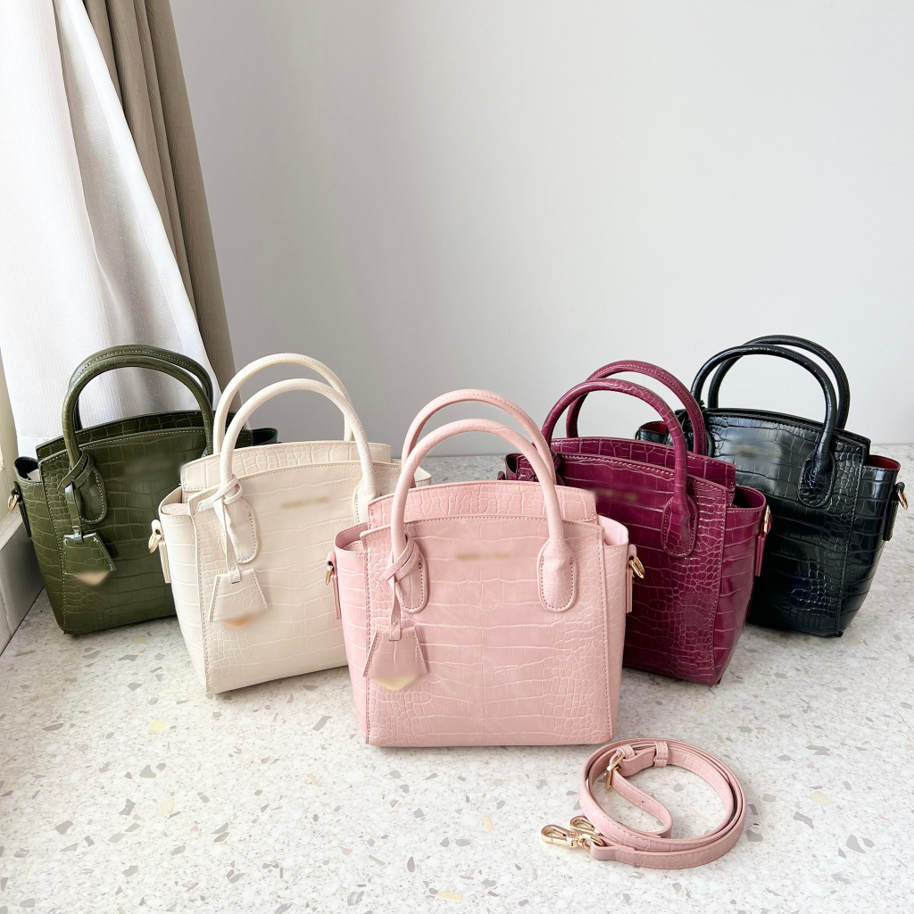 CK-30271265 Harper Structured Top Handle Bag / CK-30271265 Classic Double Top Handle Bag