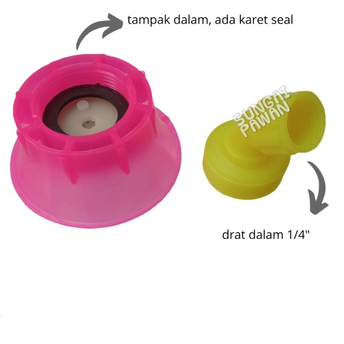 Nozzle spray semprot penyemprot hama tanaman kebun nosel sprayer gulma spuyer nozel semprotan kutu