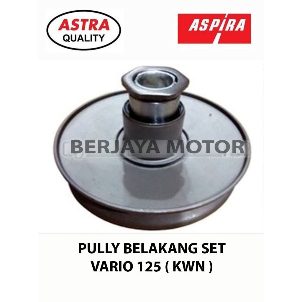 PULLY BELAKANG VARIO 125 KODE KWN ASPIRA