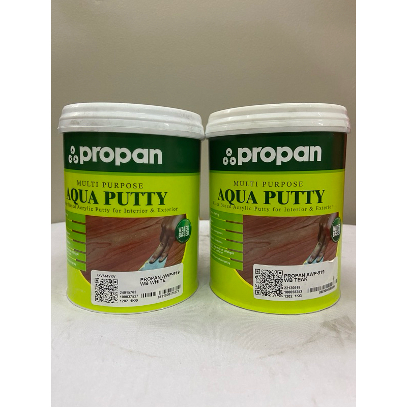 DEMPUL KAYU/DEMPUL INSTAN/DEMPUL SERBA GUNA/PROPAN AQUA PUTTY 1 KG