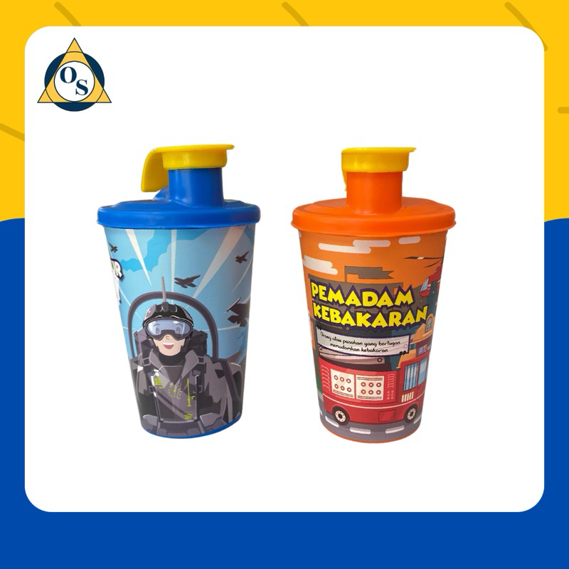 BOTOL MINUM PLASTIK PROFESI 300ml