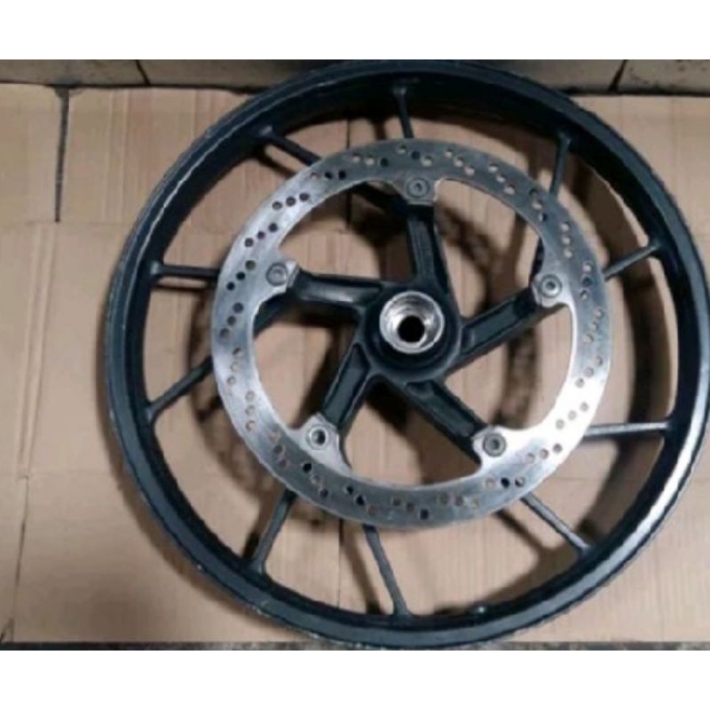 pelek depan satria Fu 150 ori cabutan