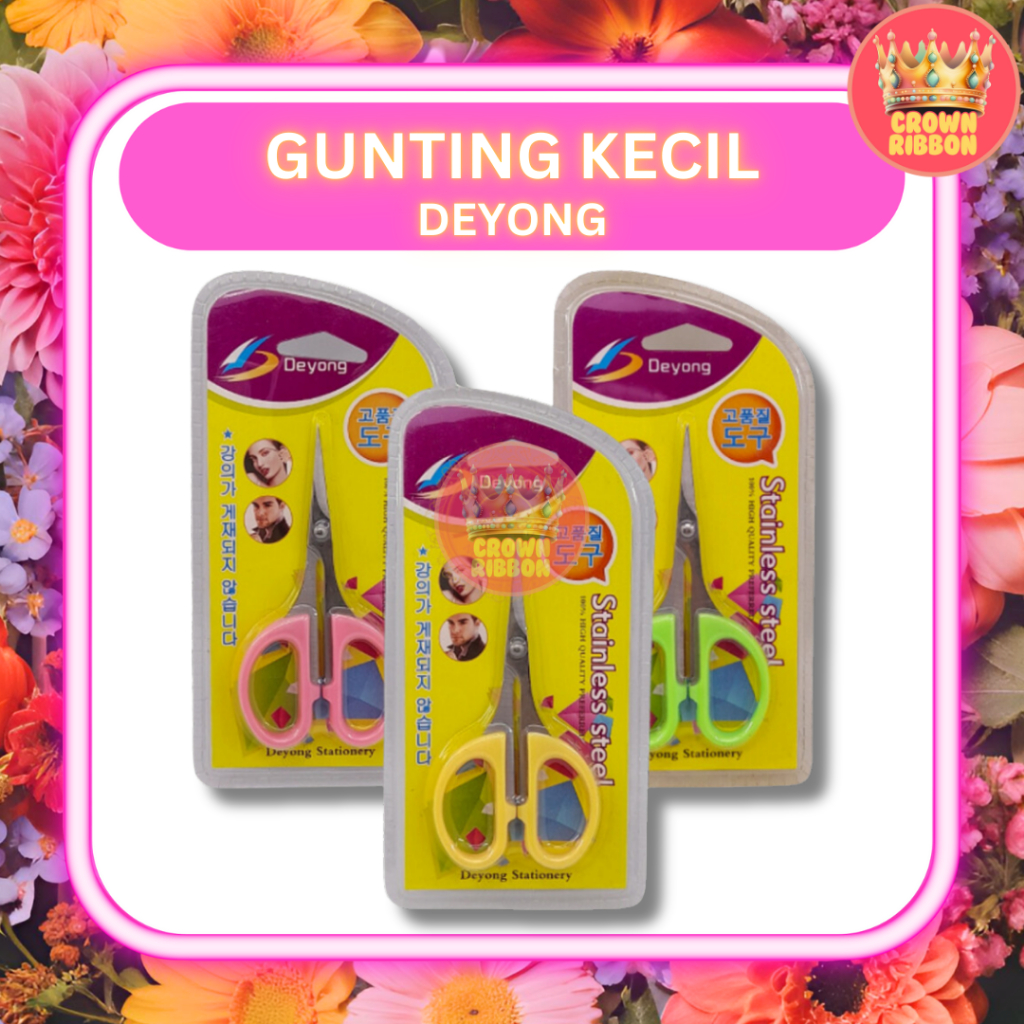 

DEYONG Gunting Kecil Tajam Stainless Steel