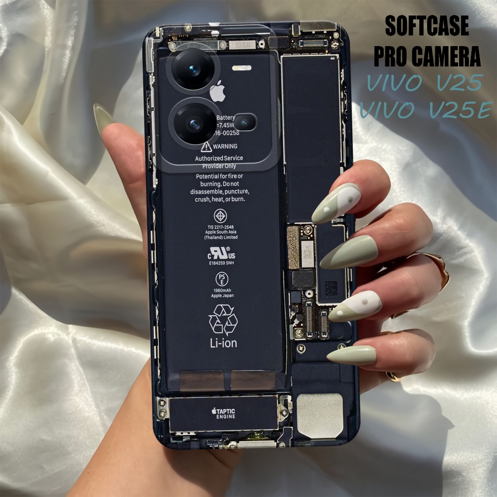 Case VIVO V25 - V25E - VIVO V25 - V25E Terbaru - Softcase  VIVO V25 - V25E   - Softcase Pro Camera -