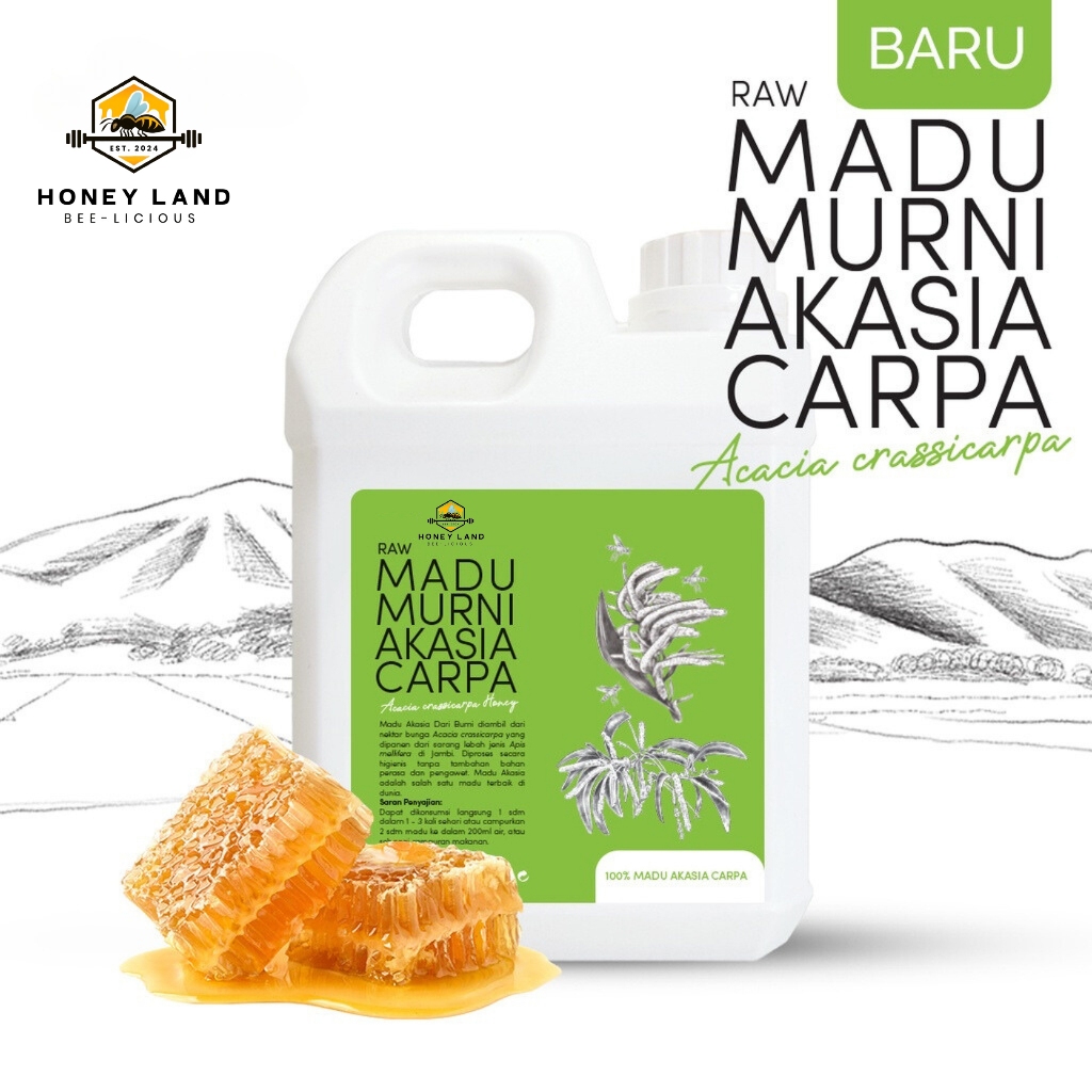 

Honey Land Madu Akasia Carpa 1kg