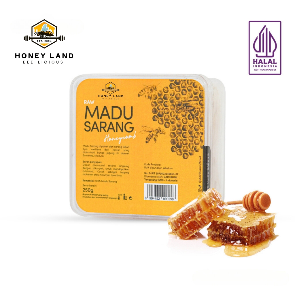 

Honey Land Madu Sarang 250gr