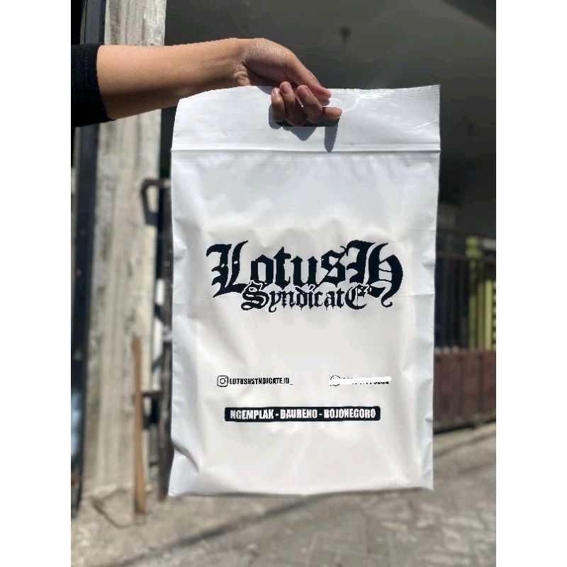 SABLON PLASTIK KLIP PLONG (ZIPLOCK) CUSTOM DESAIN MIN 100pcs
