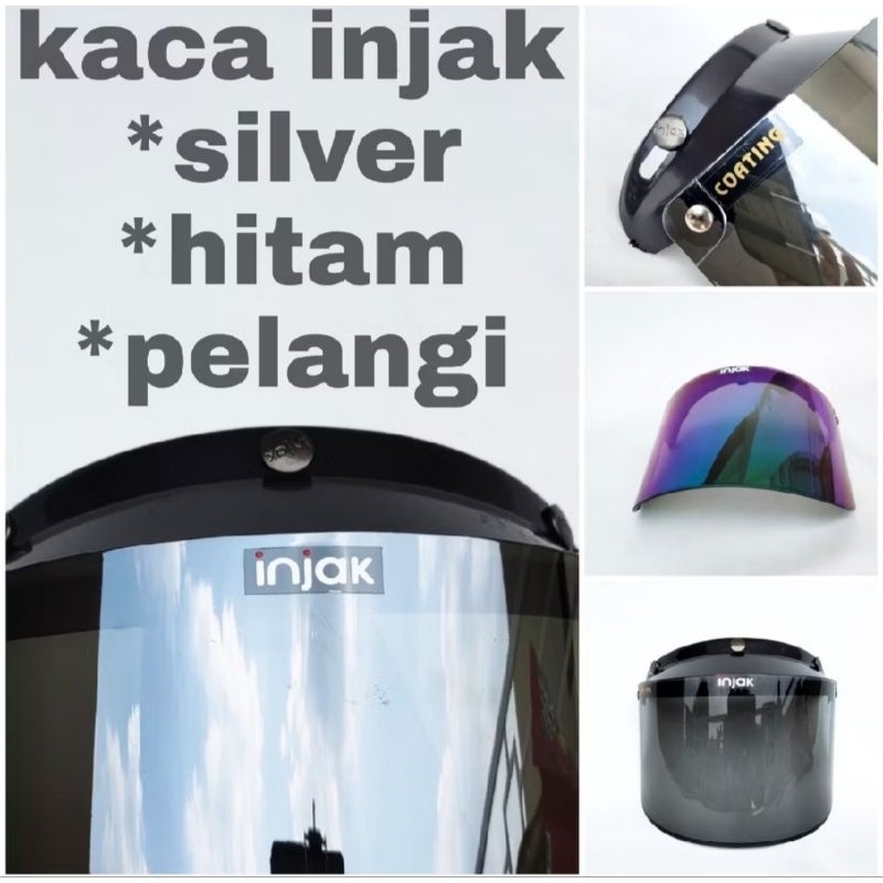 KACA INJAK HELM BOGO, KACA DATAR INJAK HELM BOGO