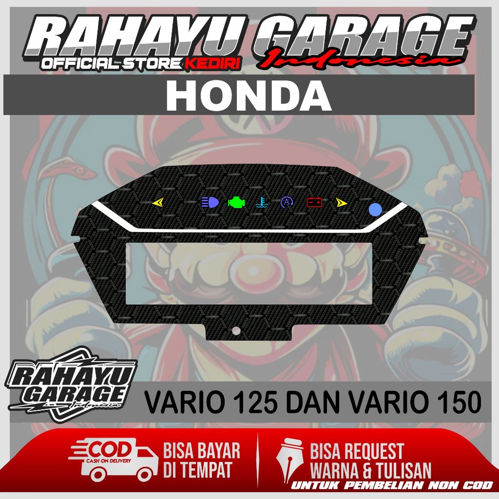 PAPAN SPEEDOMETER CUSTOM VARIO 2021