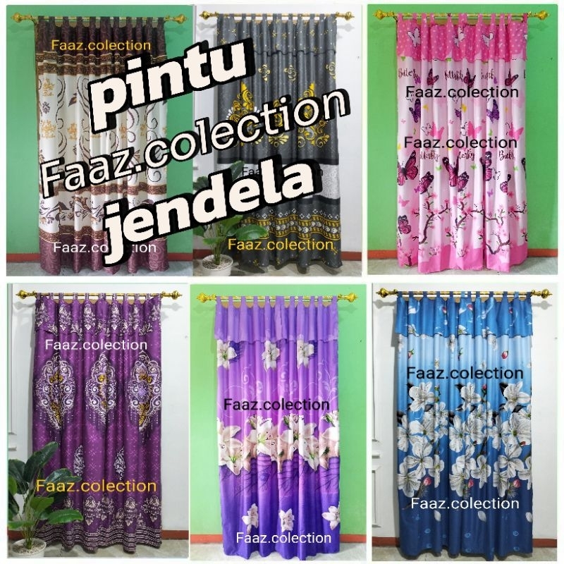 gorden pintu gorden pintu kamar tidur gorden jendela