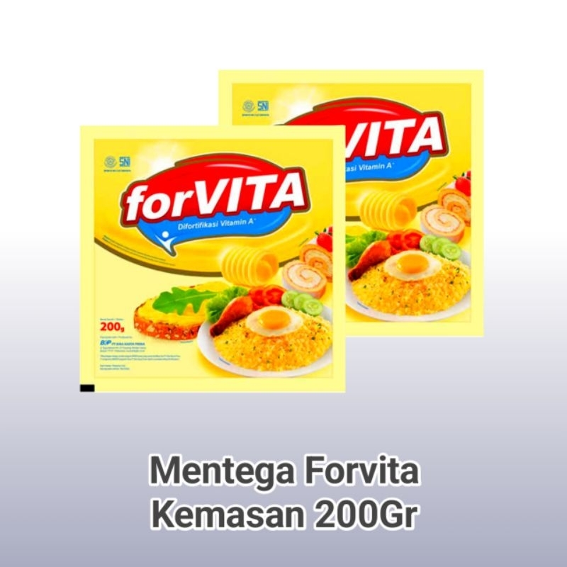 

Mentega Forvita 200 Gram