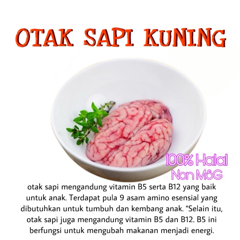 

OTAK SAPI KUNING UNTUK MPASI