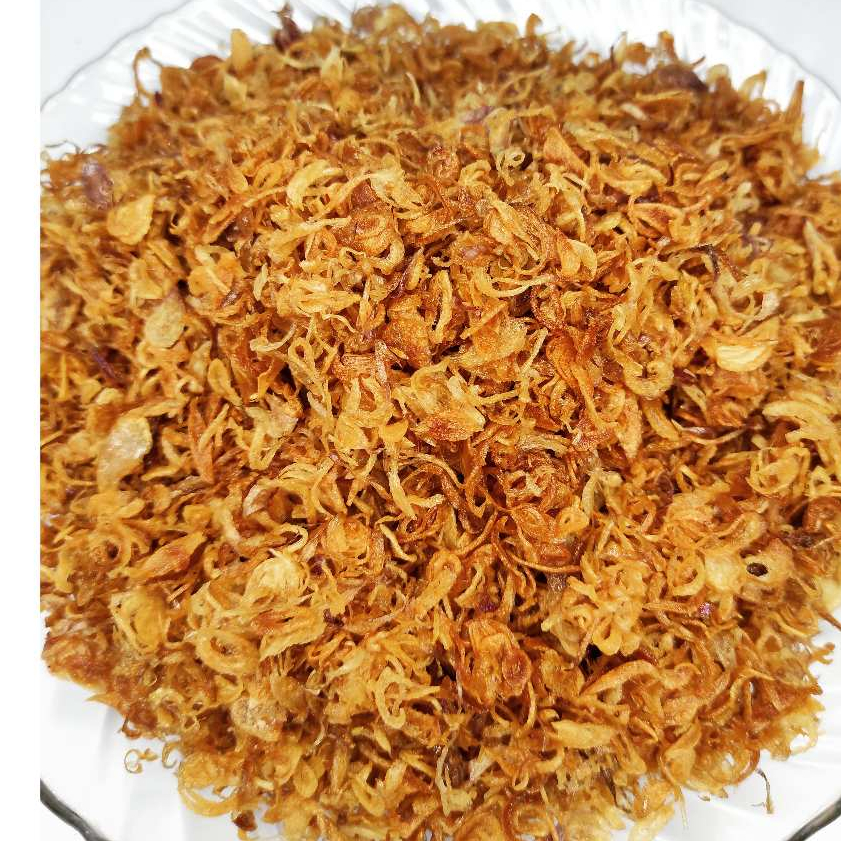 

PROMO 2 BUNGKUS BAWANG GORENG ASLI BREBES TANPA PENGAWET /KEMASAN 25 GR