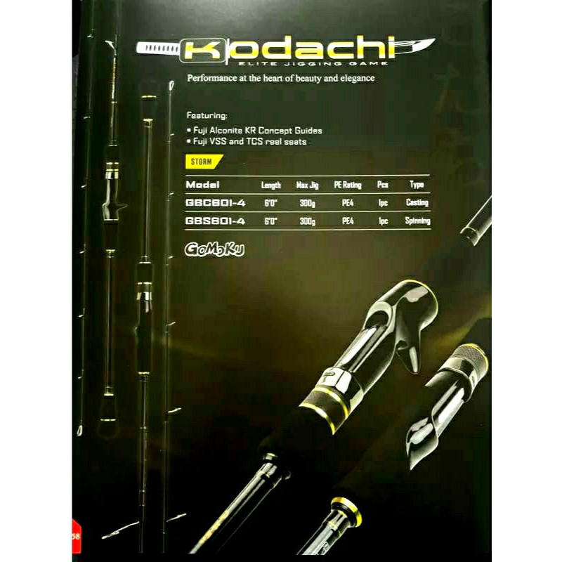 storm gomoku kodachi GBS 601 - 4 | PE 4 | ONE PIECE