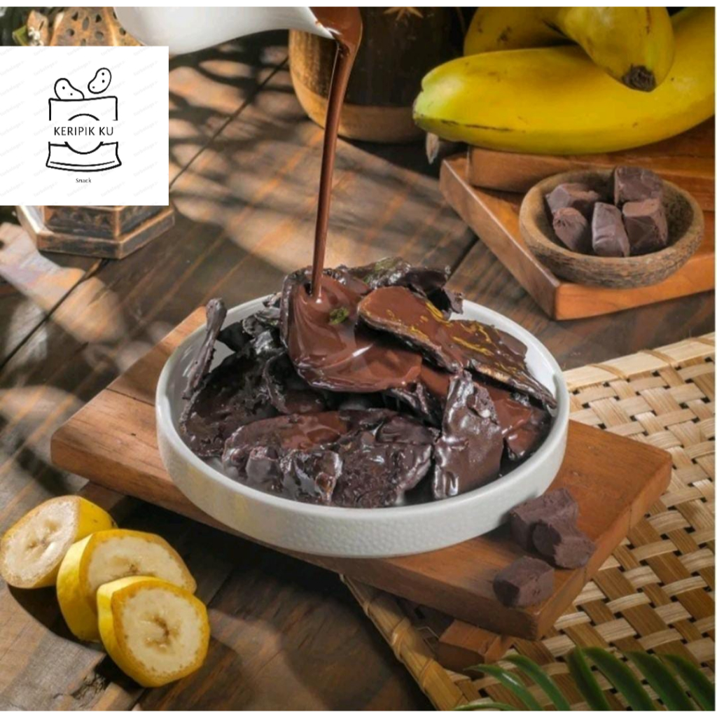 

Keripik Pisang Lumer Coklat / Keripik Pisang