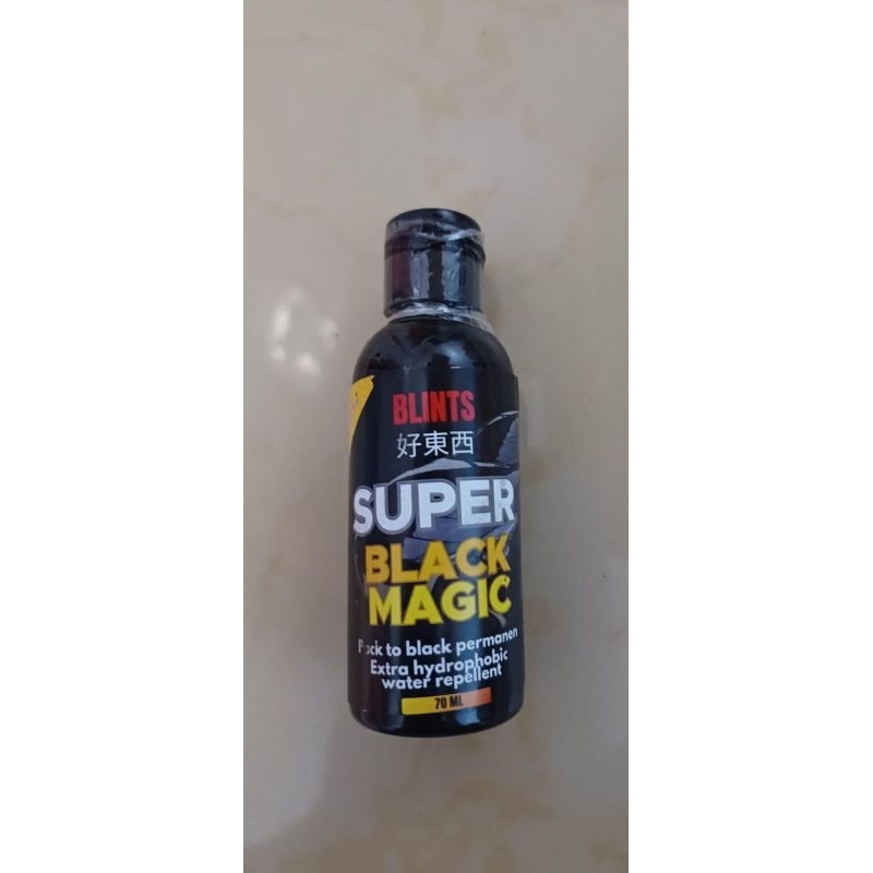 super black magic 70ml penghitam kendaraan cat hitam body kadar motor penghitam body motor