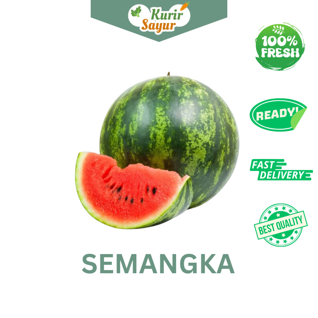 

KURIR SAYUR - BUAH SEMANGKA FRESH 1 BIJI