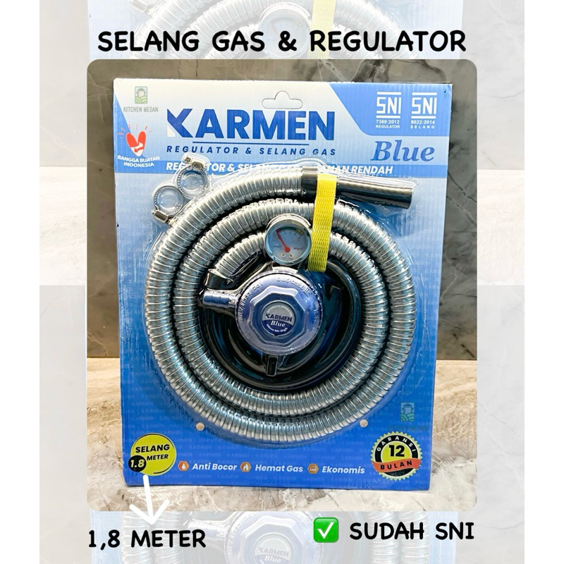 Regulator Selang Kompor Gas Anti Bocor - Karmen