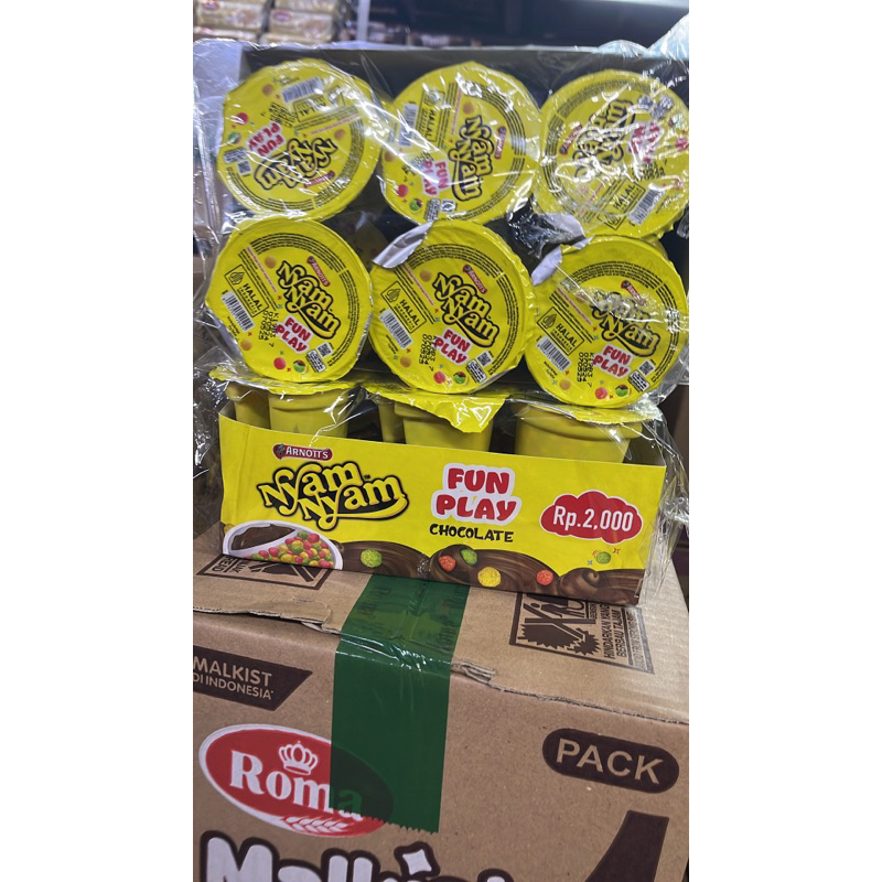 

NYAM NYAM FUN PLAY ISI 12pcs