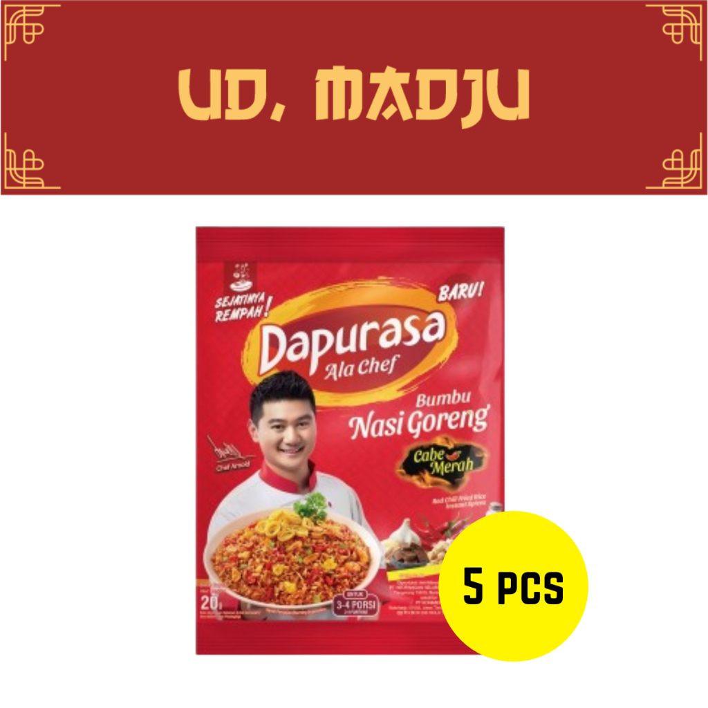 

Dapurasa Ala Chef Nasi Goreng Cabe Merah 5 Sachet @ 20g