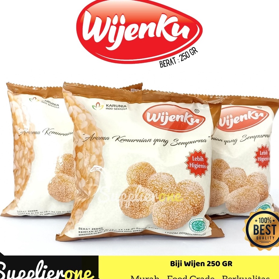 

HEBOH Wijenku Biji Wijen 25gr Biji Wijen Wijenku Biji Wijen Putih Hitam