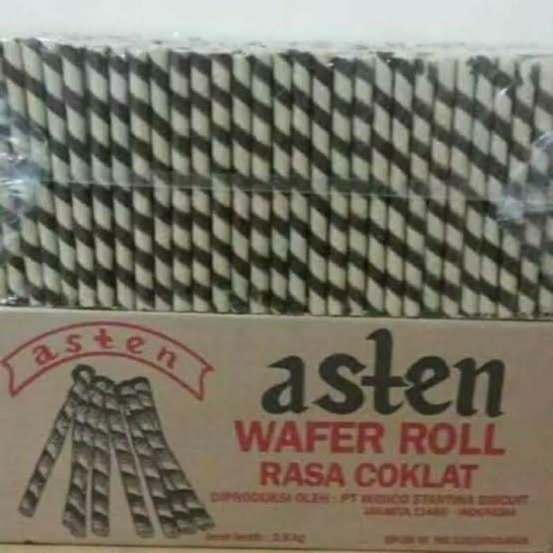 

ASTEN ASTOR DUS BERAT BERSIH 2,8KG / ASTEN WAFER ROLL RASA COKLAT