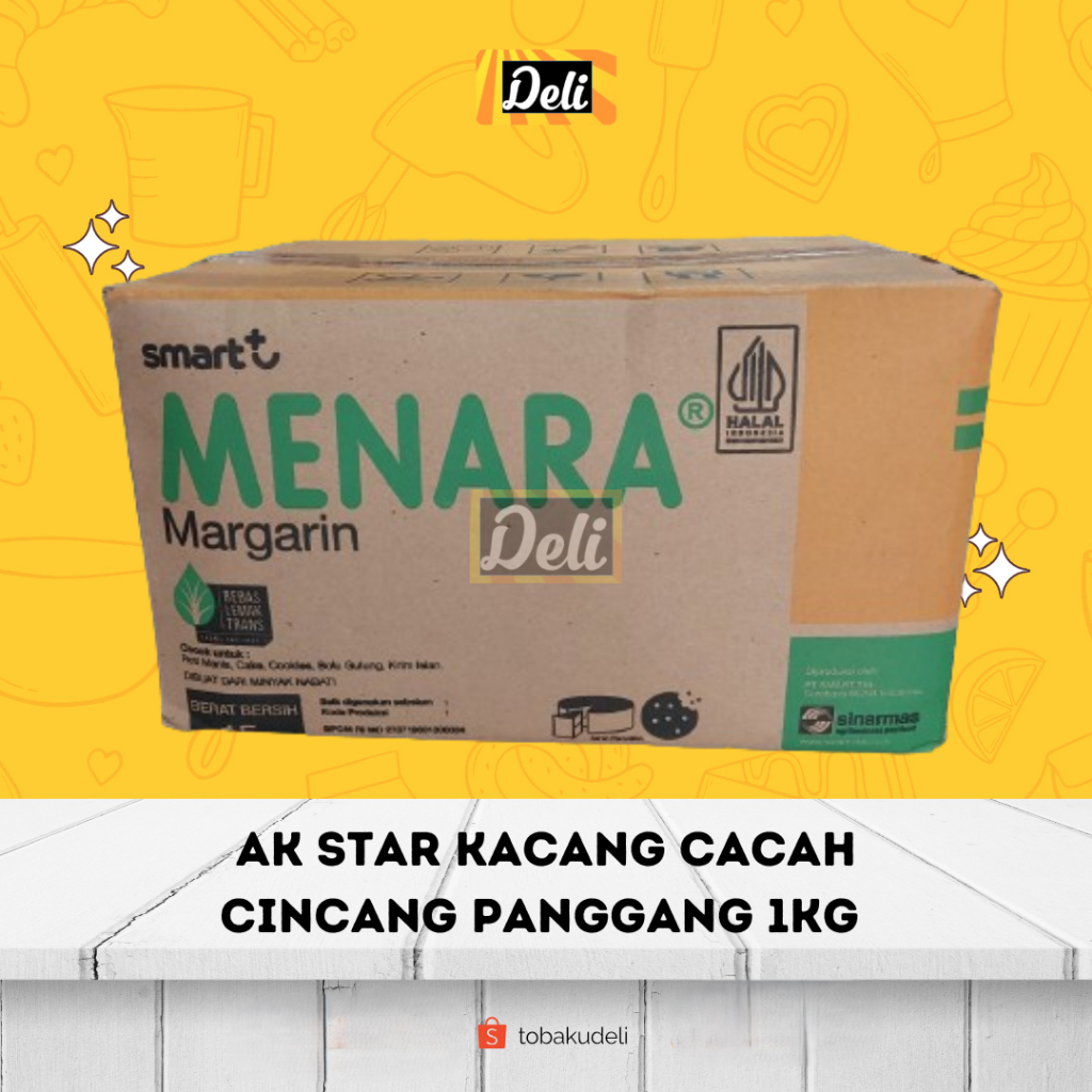 

Margarin Kuning Menara Smart Margarine Dus Karton 15kg