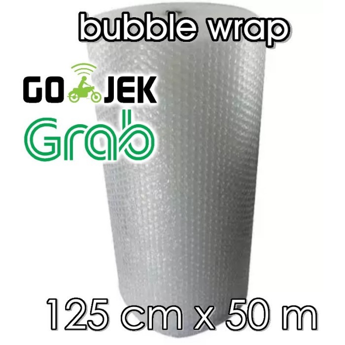 

BUBBLE WRAPPING BENING 125cm x 50m ( Khusus Gojek/Grab Instant )